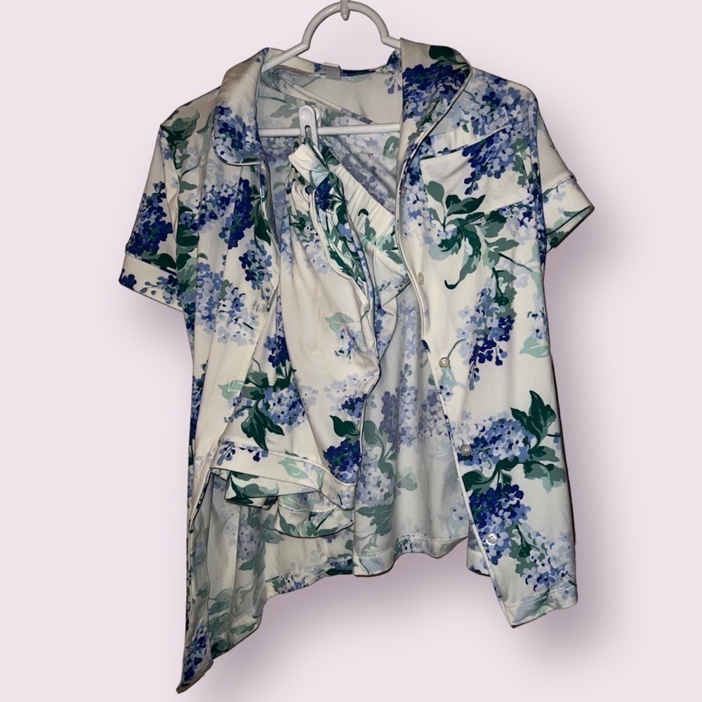 ISAAC Mizrahi shorty PJs, summery and cute knit, XXS